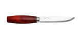 Couteau à lame fixe Morakniv Classic n°3 grande lame carbone 150 mm manche bouleau teinté
