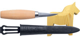 Kit de sculpture sur bois Morakniv couteau droit et couteau crochet manches bouleau