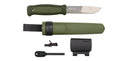 Couteau à lame fixe Morakniv Kansbol kit de survie ferrocérium et affûteur diamanté 108 mm