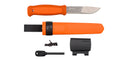 Couteau à lame fixe Morakniv Kansbol kit de survie ferrocérium et affûteur diamanté 108 mm