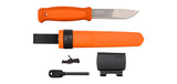 Couteau à lame fixe Morakniv Kansbol kit de survie ferrocérium et affûteur diamanté 108 mm