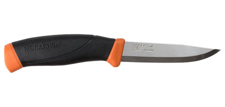 Couteau à lame fixe Morakniv Companion acier inoxydable 12C27 lame 104 mm étui ambidextre