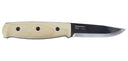 Couteau à lame fixe Morakniv Lok BlackBlade manche frêne certifié FSC étui cuir lame 109 mm