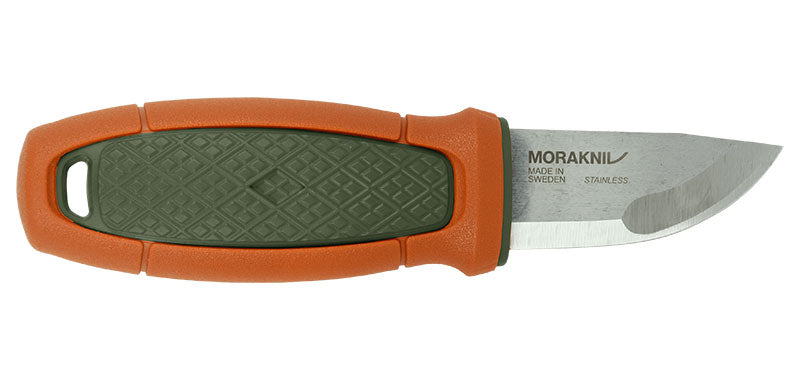 Couteau à lame fixe Morakniv Eldris lame 59 mm étui signalétique à passant de cuir tanné