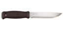 Couteau à lame fixe Morakniv Garberg Grand lame 142 mm soie pleine étui cuir acier 14C28N
