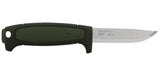 Couteau à lame fixe Morakniv Risberg acier inoxydable recyclé lame 91 mm étui verrouillable