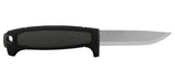 Couteau à lame fixe Morakniv Risberg acier au carbone C100S lame 91 mm étui verrouillable
