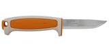 Couteau à lame fixe Morakniv Risberg acier au carbone C100S lame 91 mm étui verrouillable