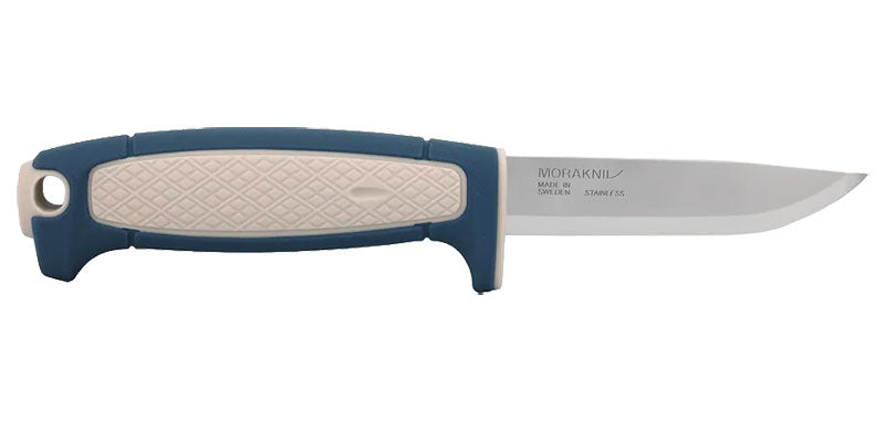 Couteau à lame fixe Morakniv Risberg acier inoxydable recyclé lame 91 mm étui verrouillable