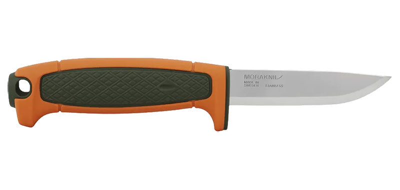 Couteau à lame fixe Morakniv Risberg lame 91 mm acier inoxydable étui signalétique verrouillable