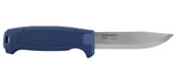 Couteau à lame fixe Morakniv Amberg lame 109 mm de 3,2 mm acier 12C27 fixation fournie