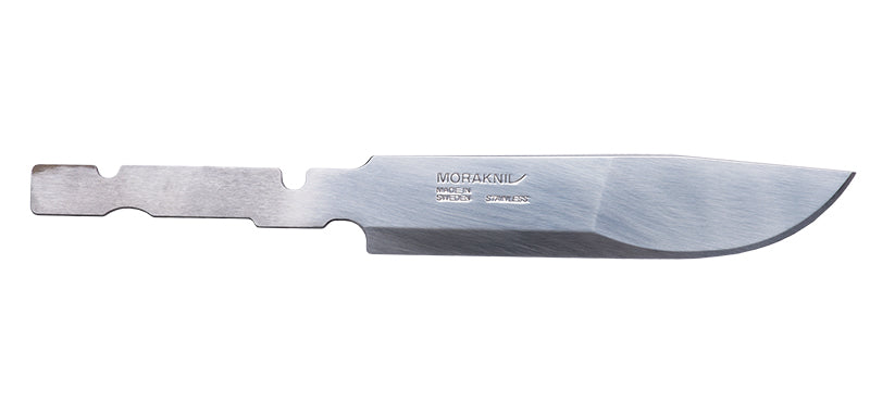 Lame seule Morakniv n°2000 acier inoxydable 12C27 115 mm émouture profilée à monter