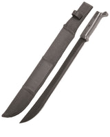 Machette Mil-Tec Bush lame 39,5 cm en acier manche ABS avec étui polyester