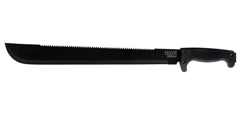 Machette SOG SogFari Machete 18'' acier 3Cr13 lame 457 mm fil lisse
