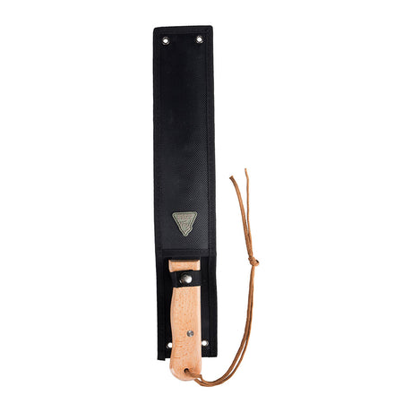 Machette courte Ares Maroni lame acier 3Cr13 longueur totale 41 cm manche bois et étui