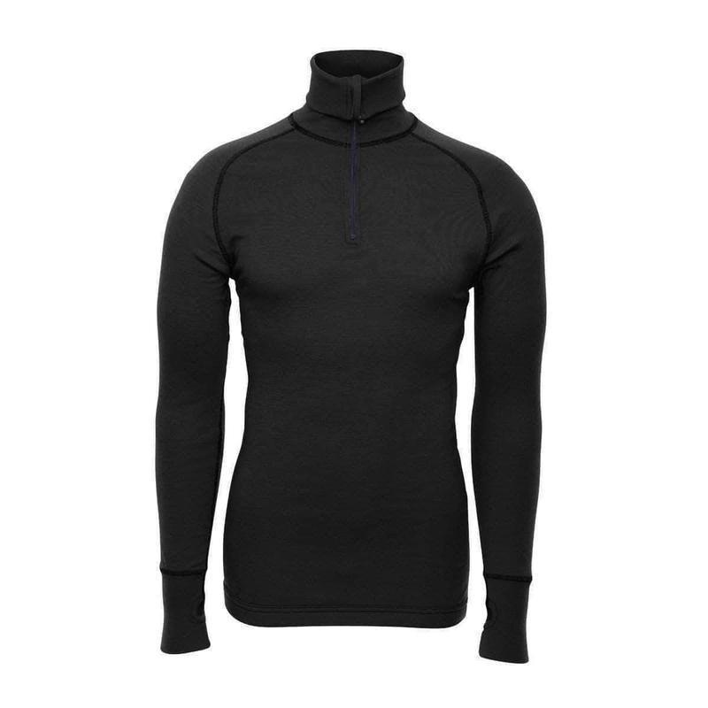 Maillot Brynje Arctic Double col à glissière passe-pouces mérinos 220 g/m²