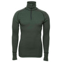 Maillot Brynje Arctic Double col à glissière passe-pouces mérinos 220 g/m²
