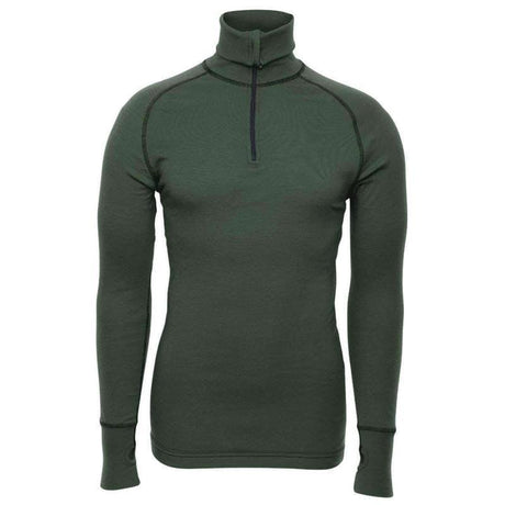 Maillot Brynje Arctic Double col à glissière passe-pouces mérinos 220 g/m²