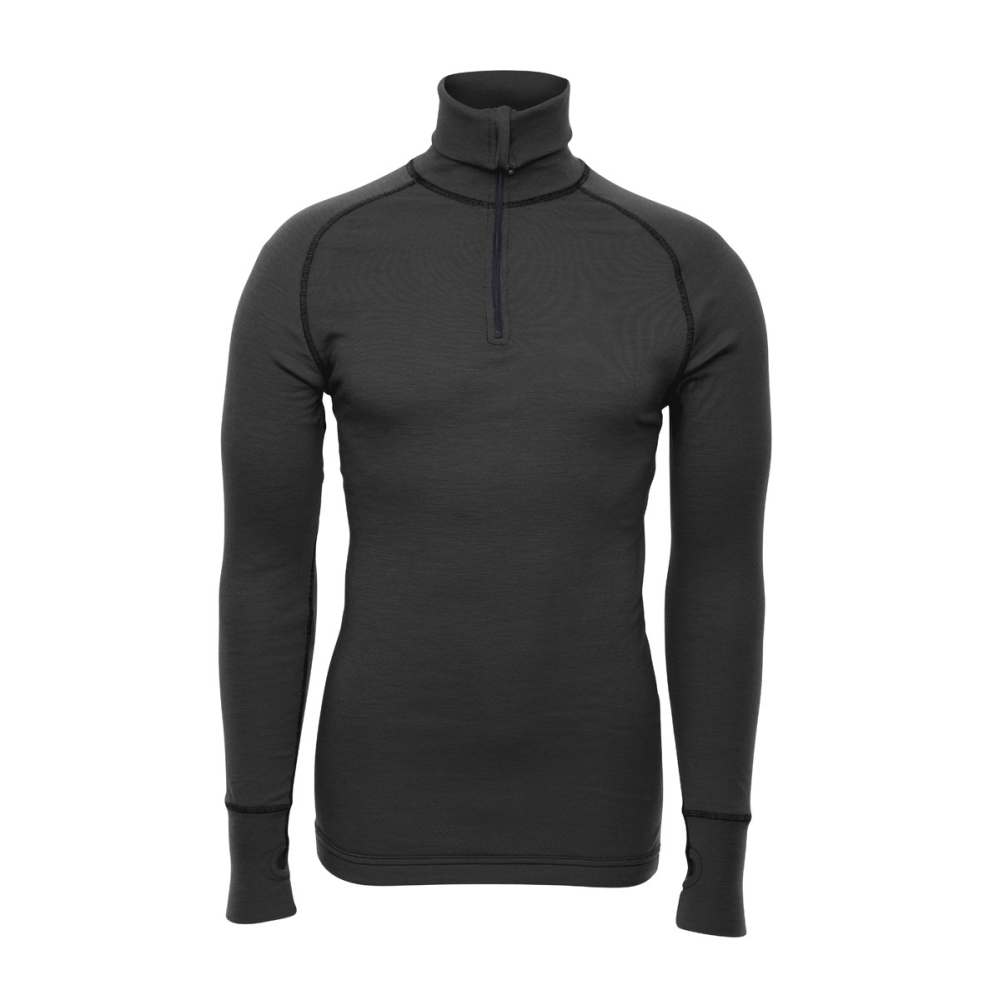 Maillot Brynje Arctic Double col à glissière passe-pouces mérinos 220 g/m²