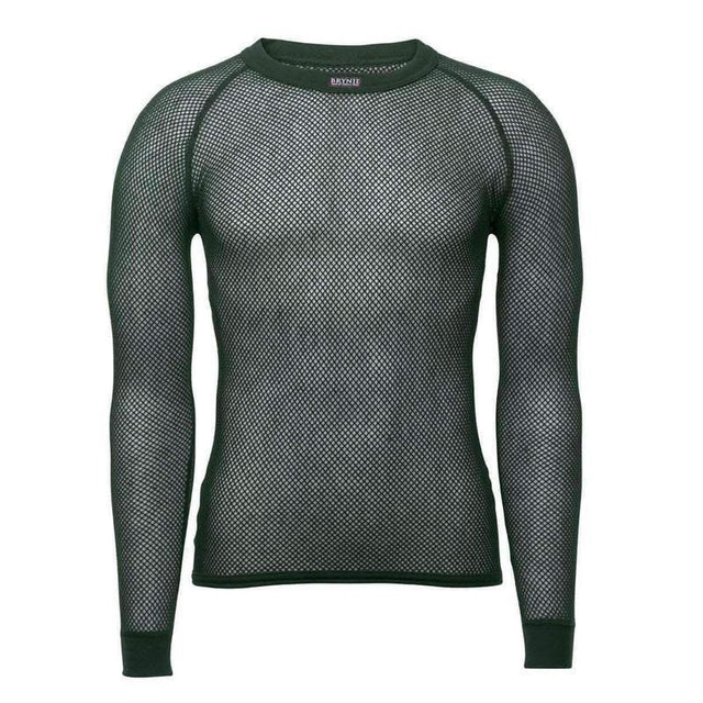 Maillot Brynje Super Thermo manches longues avec renfort d'épaule, résille 140 g/m²