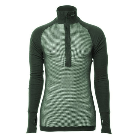 Maillot de combat Brynje Arctic Double col à demi-glissière et passe-pouces