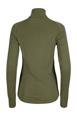 Maillot de corps col à glissière 3/4 femme Brynje Arctic laine mérinos 220 g/m² double épaisseur