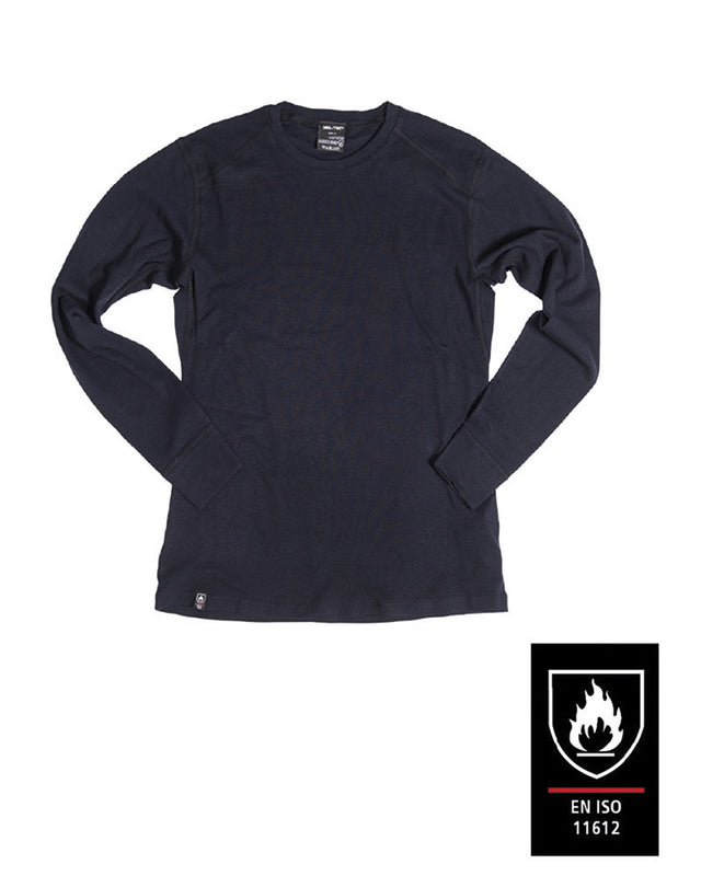 Maillot de corps ignifugé Mil-Tec modacrylique coton certifié EN ISO 11612