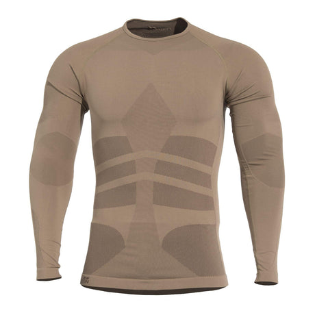 Maillot de corps manches longues Pentagon Plexis 60 % polyester canaux de ventilation