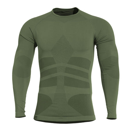 Maillot de corps manches longues Pentagon Plexis 60 % polyester canaux de ventilation