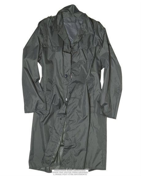 Manteau de pluie de l'armée suisse en polyamide enduit polyuréthane, occasion, lot de 10