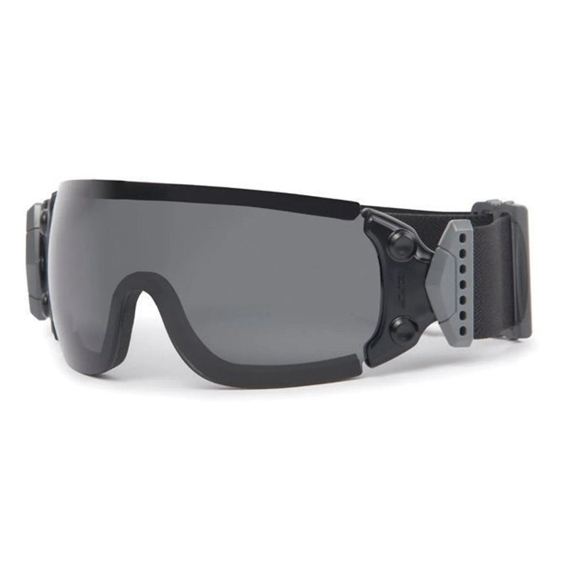 Masque balistique ESS Jumpmaster écran fumé VLT 15 % et bandeau réglable