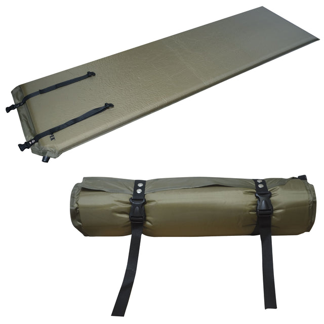 Matelas auto-gonflant OPEX 5 cm d'épaisseur mousse PU polyester 190T enduit PVC