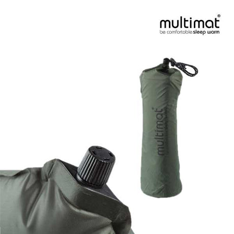 Matelas gonflable Multimat Camper Air 183 x 49 cm épaisseur 70 mm trois saisons