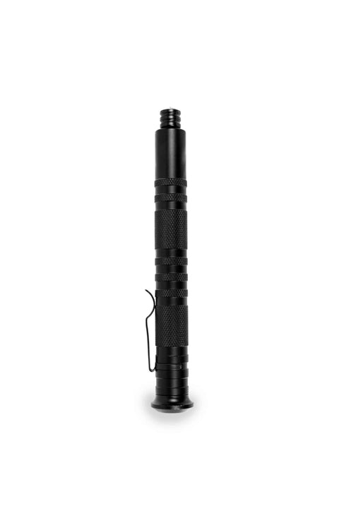 Matraque télescopique GK Pro acier et aluminium à bouton poussoir en deux longueurs