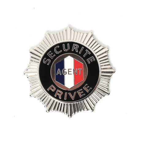 Médaille Sécurité Privée GK Professional en zinc nickelé diamètre 4,5 cm 20 g