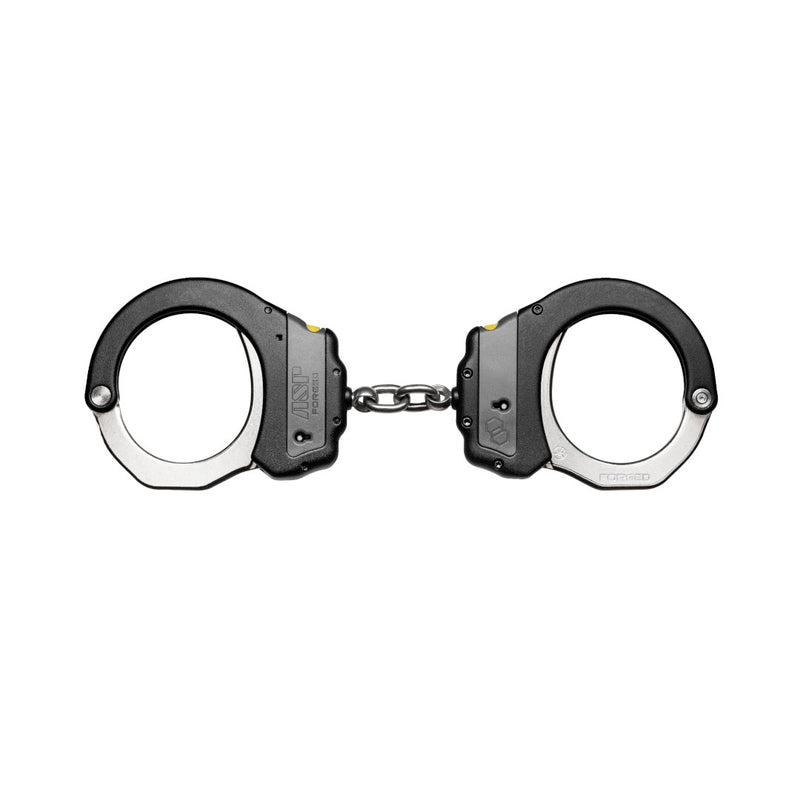 Menottes ASP Ultra Plus Identifier à chaîne arcs acier un cran traçabilité d'unité