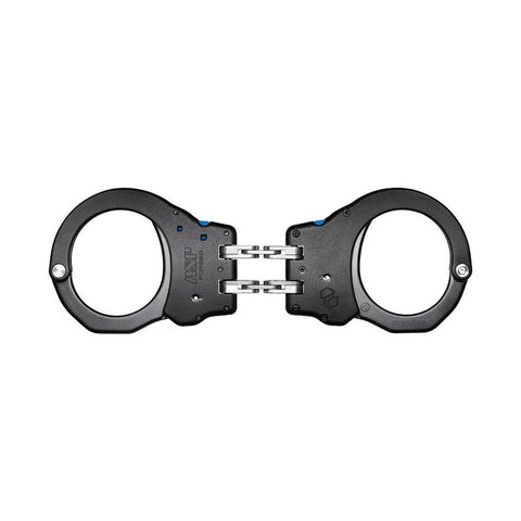 Menottes articulées ASP Ultra Plus arcs aluminium deux crans cadre 7075 T6