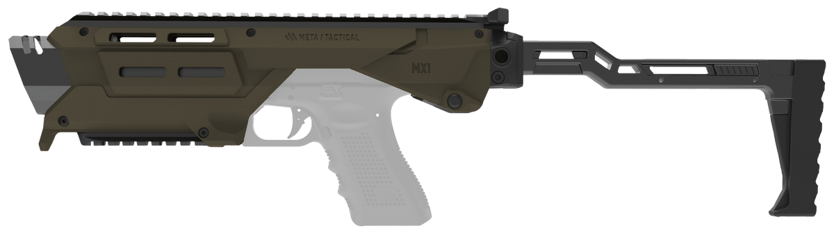 Meta Tactical Kit de conversion MX1 pour Glock 500 g pour faire évoluer la plateforme