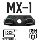 Meta Tactical Pièce adaptatrice pour Glock Gen 6 10 g pour faire évoluer la plateforme