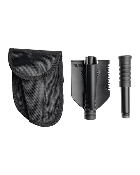 Mini pelle pliable Mil-Tec en acier au carbone démontable avec housse 560 g