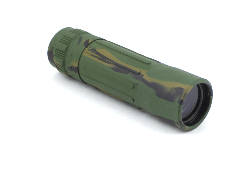 Monoculaire Mil-Tec 10×25 objectif 25 mm champ 101 m/1000 m pupille 2,48 mm avec housse