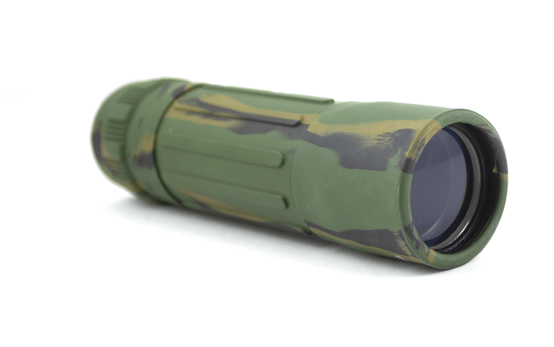 Monoculaire Mil-Tec 10×25 objectif 25 mm champ 101 m/1000 m pupille 2,48 mm avec housse