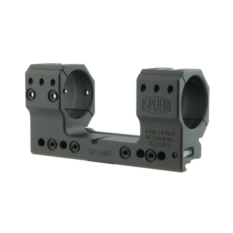 Montage de lunette Spuhr SP-5002 Ø35 mm hauteur 38 mm inclinaison 0 MIL rail Picatinny