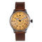 Montre d'aviateur Mil-Tec Quartz Vintage bracelet cuir grand cadran étanche 3 bar