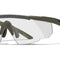 Monture de rechange Wiley X Saber Advanced semi-cerclée en nylon Triloid sans écran