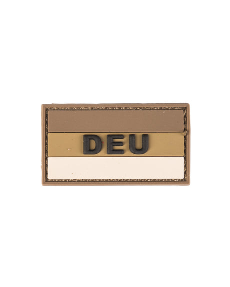 Morale patch Bundeswehr DEU Mil-Tec en PVC 3D 5,5 x 3 cm à dos auto-agrippant