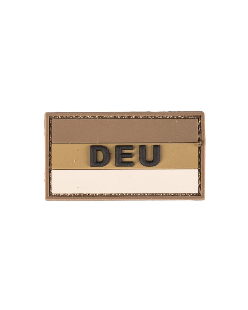 Morale patch Bundeswehr DEU Mil-Tec en PVC 3D 5,5 x 3 cm à dos auto-agrippant