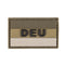 Morale patch Bundeswehr DEU Mil-Tec en PVC 3D 5,5 x 8,5 cm à dos auto-agrippant
