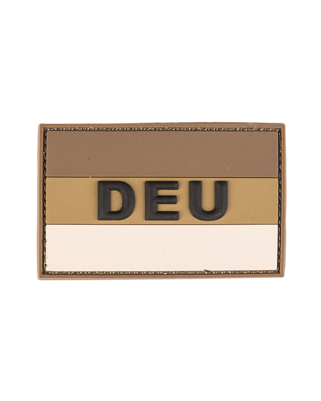 Morale patch Bundeswehr DEU Mil-Tec en PVC 3D 5,5 x 8,5 cm à dos auto-agrippant