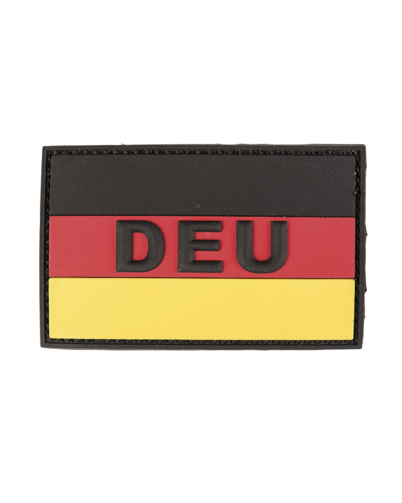 Morale patch Bundeswehr DEU Mil-Tec en PVC relief 3D 5 x 8 cm à dos auto-agrippant